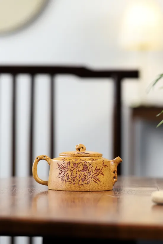 Zisha Teapots: Huangjinsa clay | 1350 CNY 8