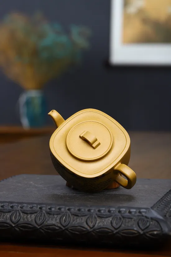 Zisha Teapots: original gold duan clay | Xu Liuming 6
