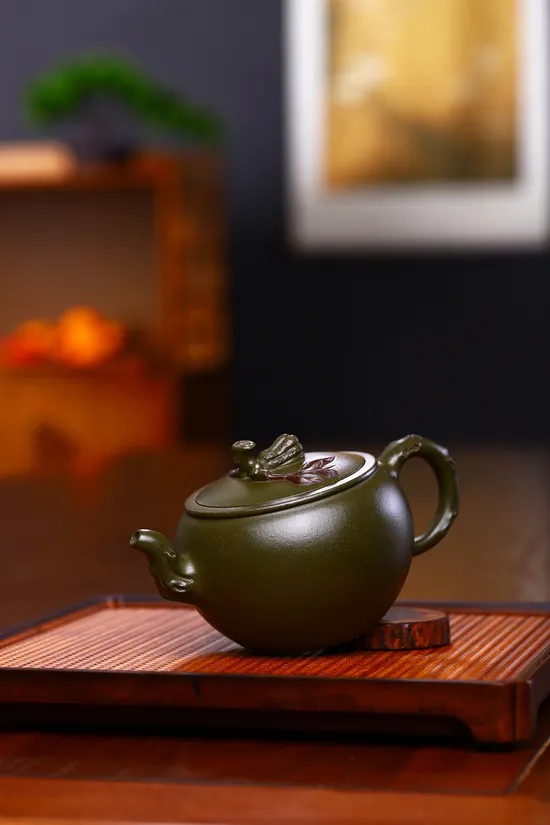 Premium Yixing Zisha Teapot | Vintage Clay Handcrafted Collectible 6