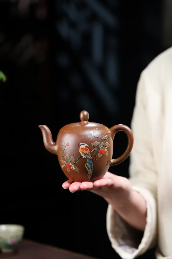 Zisha Teapots: Yang Junbao | premium gold duan clay 1