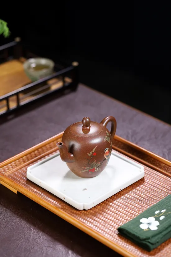 Zisha Teapots: Yang Junbao | premium gold duan clay 6