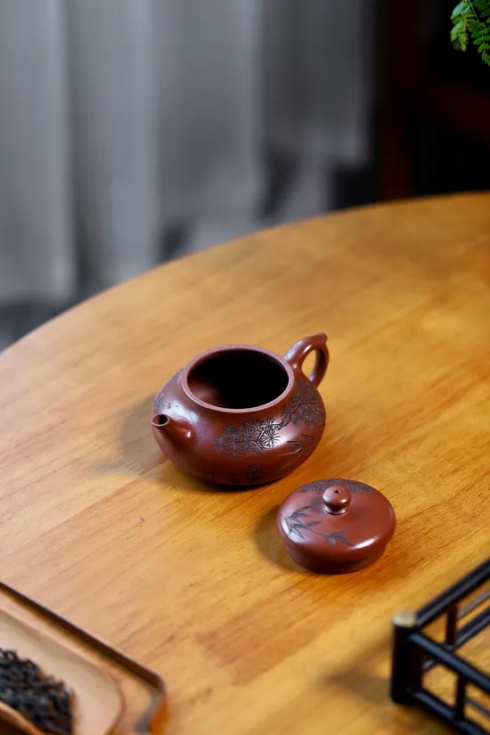 Zisha Teapots: Cultural Revolution purple clay | Yuan Lianyun | 180cc capacity 2