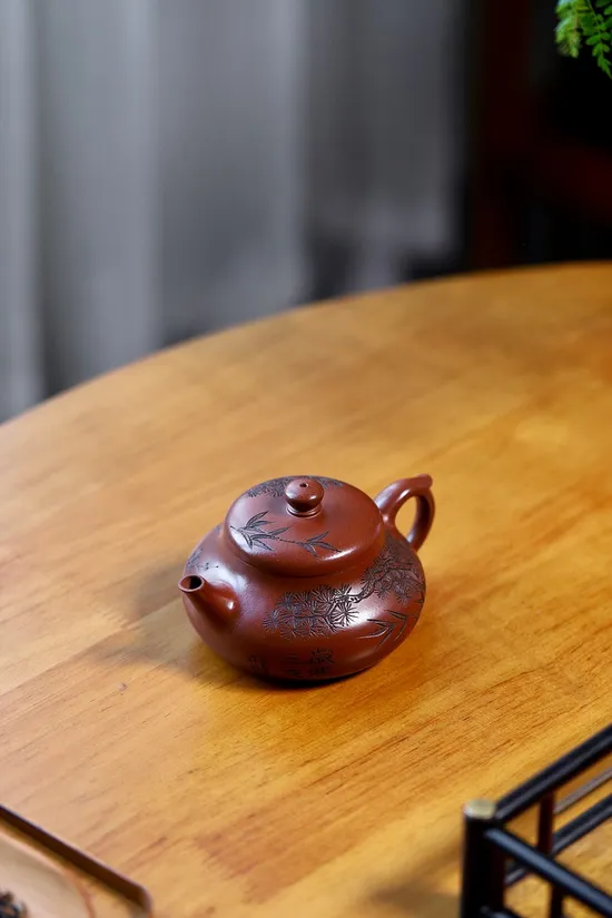 Zisha Teapots: Cultural Revolution purple clay | Yuan Lianyun | 180cc capacity 3