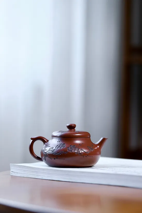 Zisha Teapots: Cultural Revolution purple clay | Yuan Lianyun | 180cc capacity 5