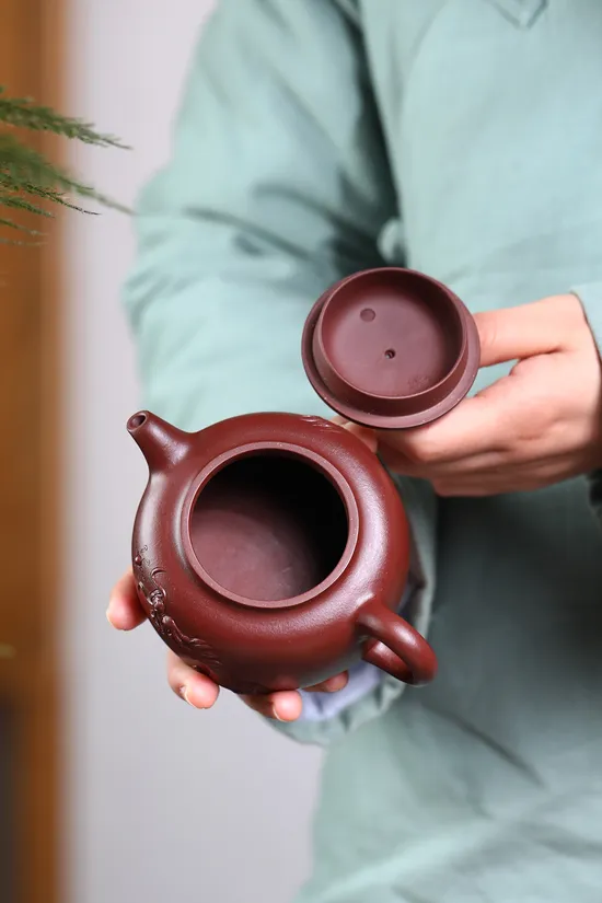 Premium Yixing Zisha Teapot Handcrafted | Dragon Design Artisan Collection 4