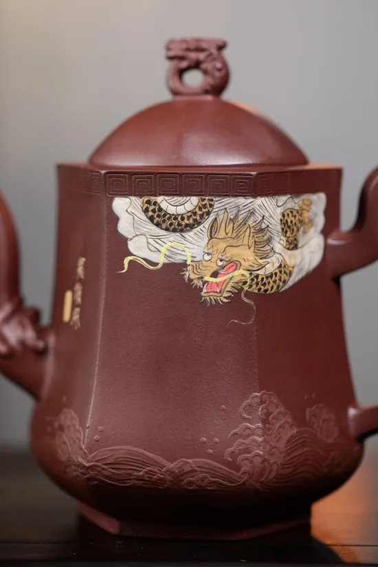 Zisha Teapots: Dragon Soaring Across the Four Seas | 2700 CNY 7