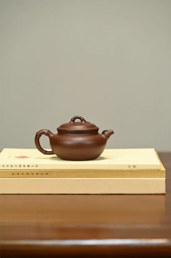 Zisha Teapots: Bamboo Rhythm Handmade | 220cc Capacity | Exclusive Purple Clay 1