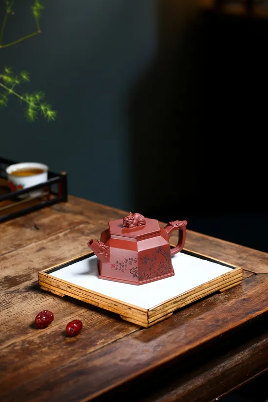 Zisha Teapots: Six-Sided Dragon Veneration | Gao Jianzhong 3