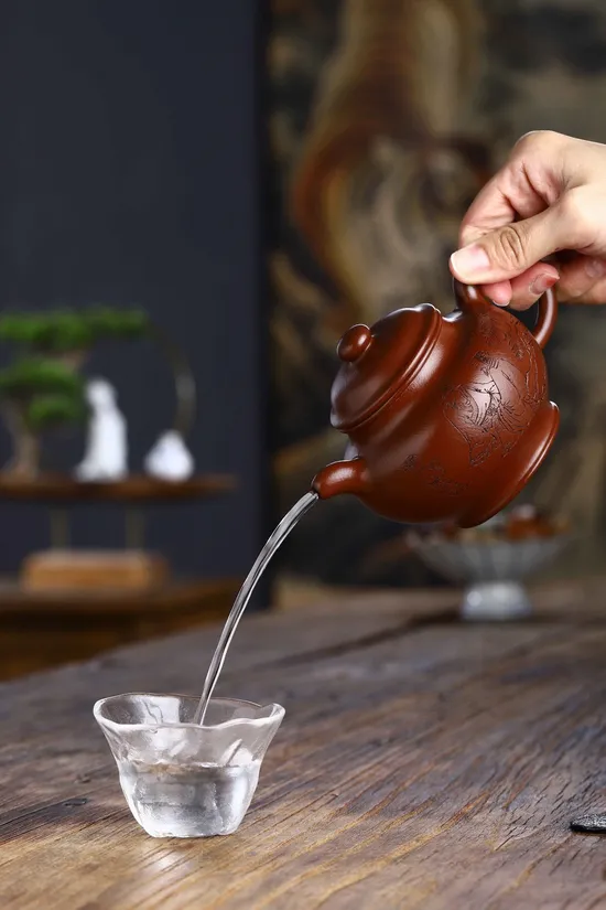 Premium Yixing Zisha Teapot | Artisan Clay Craft | Collectible Gift 1
