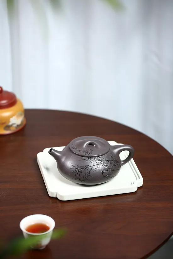 Zisha Teapots: Jingzhou Shipei | Tianqing clay 7