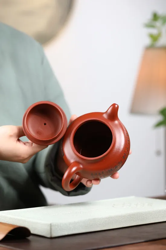 Premium Yixing Zisha Teapot | Collector's Handcrafted Clay Teapot 500cc 3