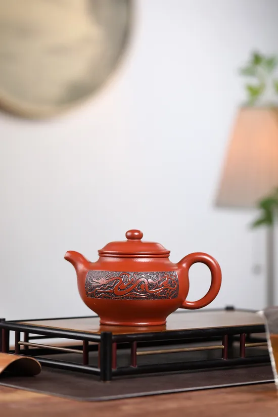 Premium Yixing Zisha Teapot | Collector's Handcrafted Clay Teapot 500cc 5