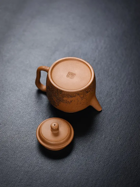 Zisha Teapots: Gaode Bell | Wang Qiang | Jiangpo clay 8