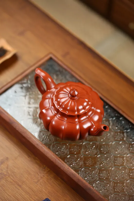 Zisha Teapots: premium original Dahuangpao clay | 50cc capacity 4