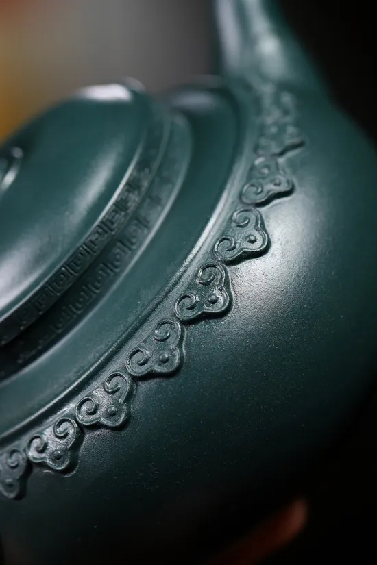 Zisha Teapots: 2700 CNY | original green clay 9
