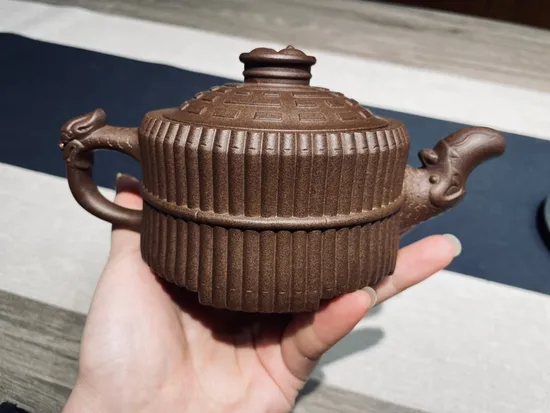 Zisha Teapots: Dragon Head Bagua Bamboo Bundle | 2100 CNY 5