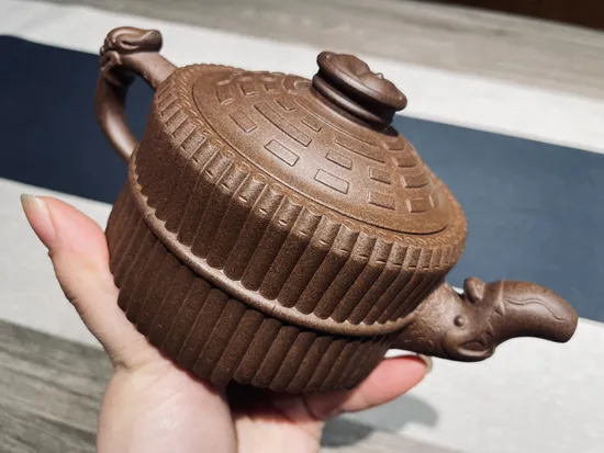 Zisha Teapots: Dragon Head Bagua Bamboo Bundle | 2100 CNY 8