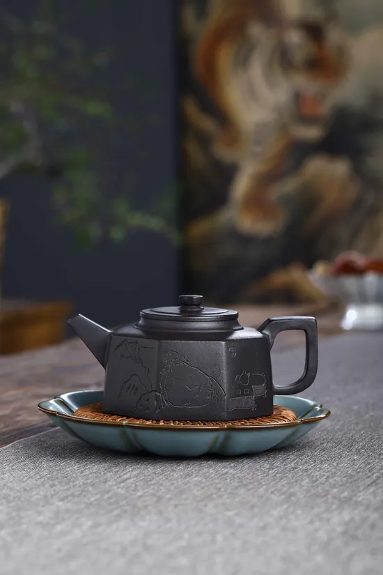 Collectible Yixing Zisha Teapot – Rare Shihuang Clay Artistry 2