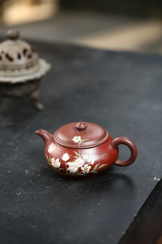 Yixing Purple Clay Teapot | Handcrafted Ming Lu Teapot | Artisan Ceramics 6