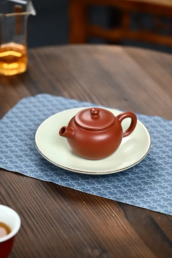 Zisha Teapots: premium wrinkled vermilion clay | Master Gu Yun 3