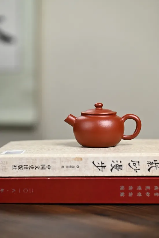 Zisha Teapots: premium wrinkled vermilion clay | Master Gu Yun 4