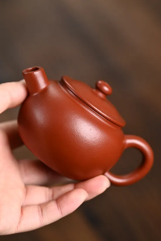 Zisha Teapots: premium wrinkled vermilion clay | Master Gu Yun 8