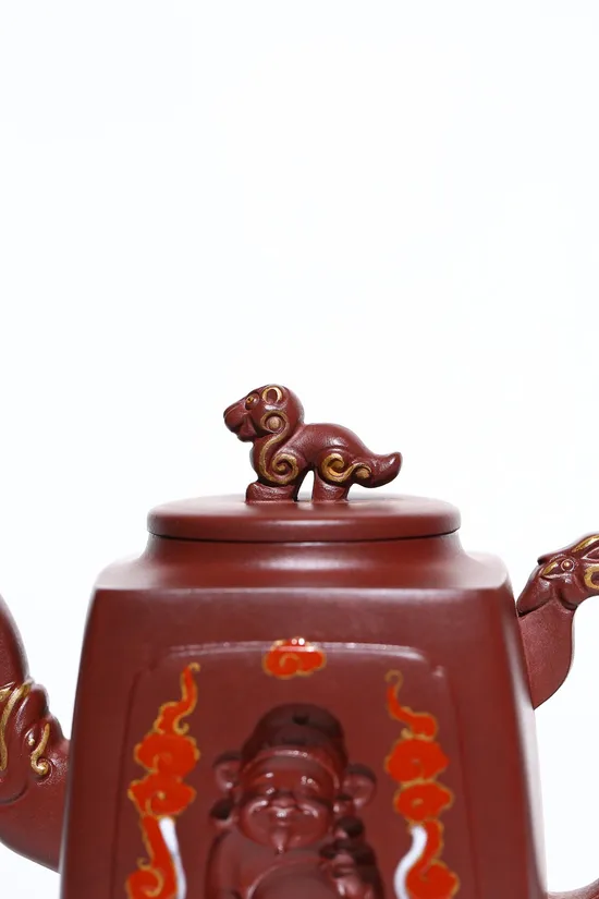 Premium Yixing Zisha Teapot | Artisan-Crafted Clay Teapot Collection 7