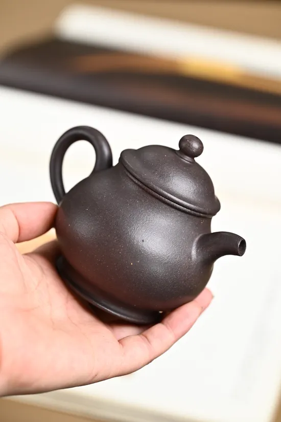 Premium Yixing Clay Teapot | Handcrafted Panhu Design | Collector's Choice 2