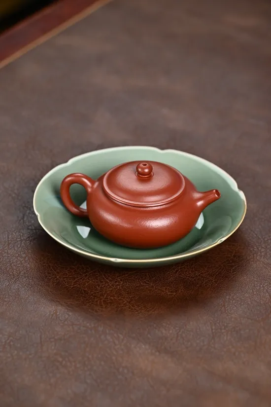 Zisha Teapots: premium wrinkled Zhu Ni | 9-hole spout design 4
