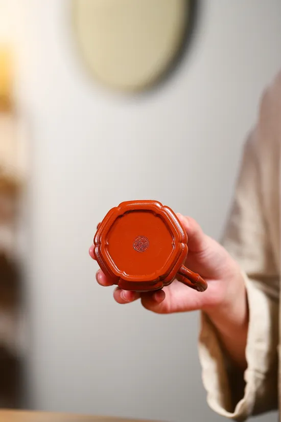 Zisha Teapots: Yang Junbao | Jingzhou aged vermilion clay | 2400 CNY 2