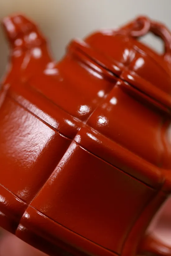 Zisha Teapots: Yang Junbao | Jingzhou aged vermilion clay | 2400 CNY 4