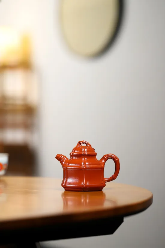 Zisha Teapots: Yang Junbao | Jingzhou aged vermilion clay | 2400 CNY 5