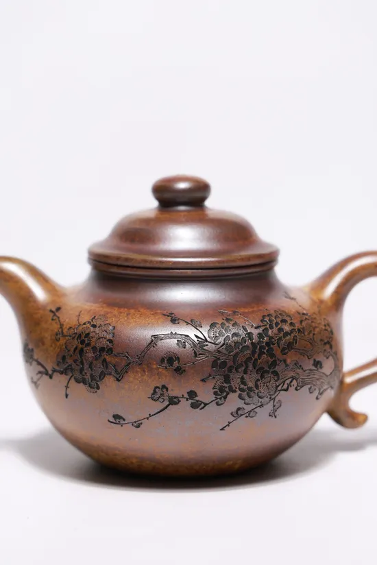 Zisha Teapots: premium gold sand | ancient dragon kiln wood firing 6
