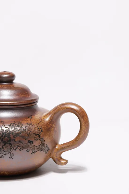 Zisha Teapots: premium gold sand | ancient dragon kiln wood firing 7
