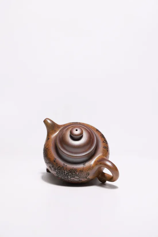 Zisha Teapots: premium gold sand | ancient dragon kiln wood firing 9