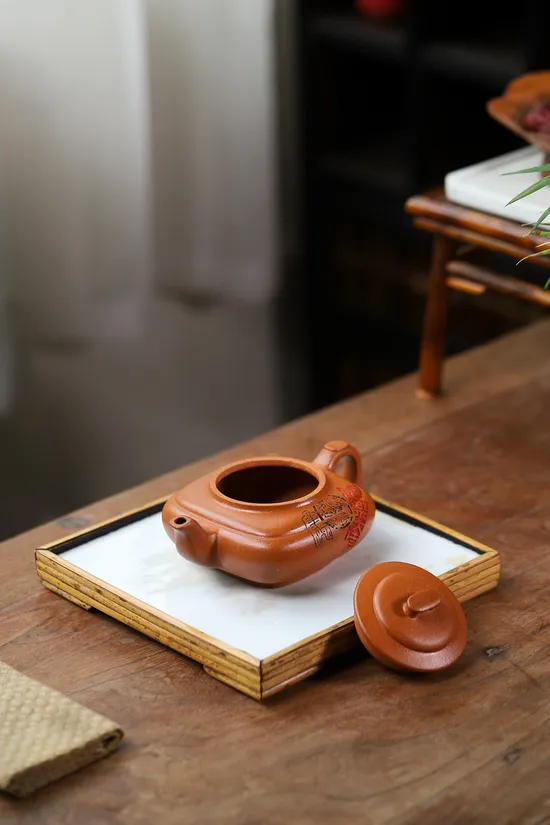 Zisha Teapots: Crab yellow duan clay | 1200 CNY 1