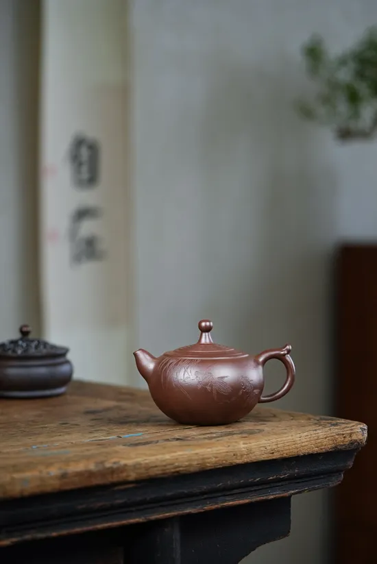 Zisha Teapots: aged purple clay | Tranquil Afterglow 2