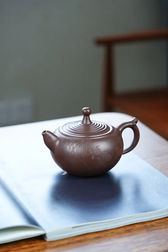 Zisha Teapots: aged purple clay | Tranquil Afterglow 8