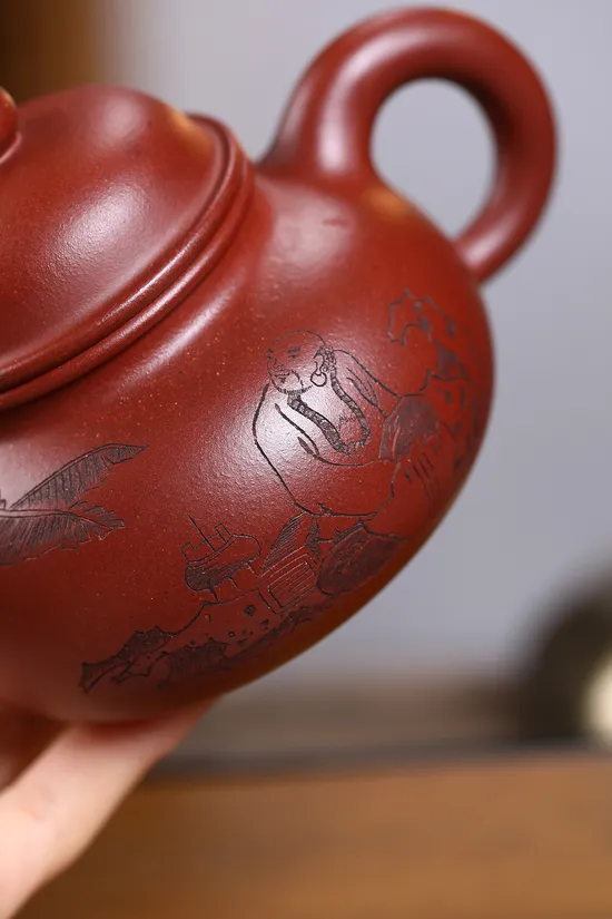 Zisha Teapots: original mine purple clay | Master Sheng Zhongjie 8