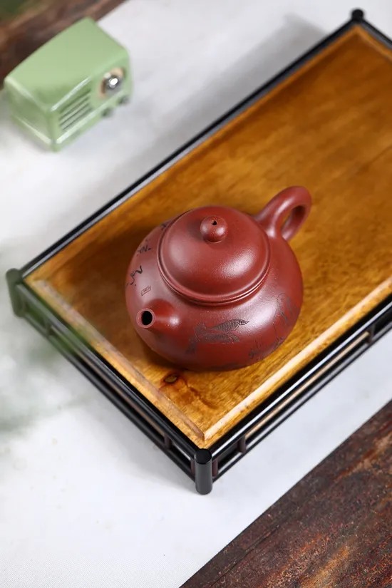 Zisha Teapots: original mine purple clay | Master Sheng Zhongjie 9