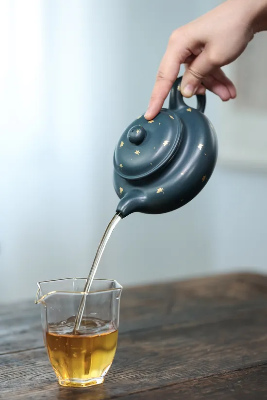 Zisha Teapots: Republican Era Green Clay | 50cc 2
