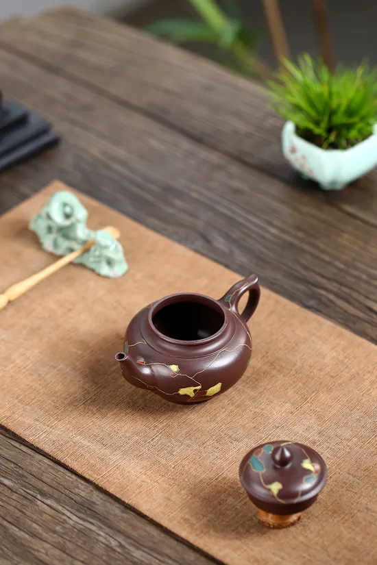 Zisha Teapots: Smiling Cherry Blossom | Baoyu Hua 2