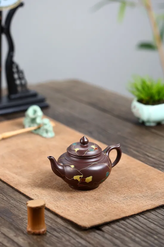 Zisha Teapots: Smiling Cherry Blossom | Baoyu Hua 3
