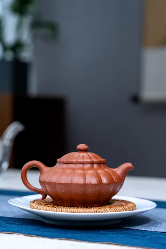 Zisha Teapots: Ribbed Joy Pattern | Jiangpo Clay 2