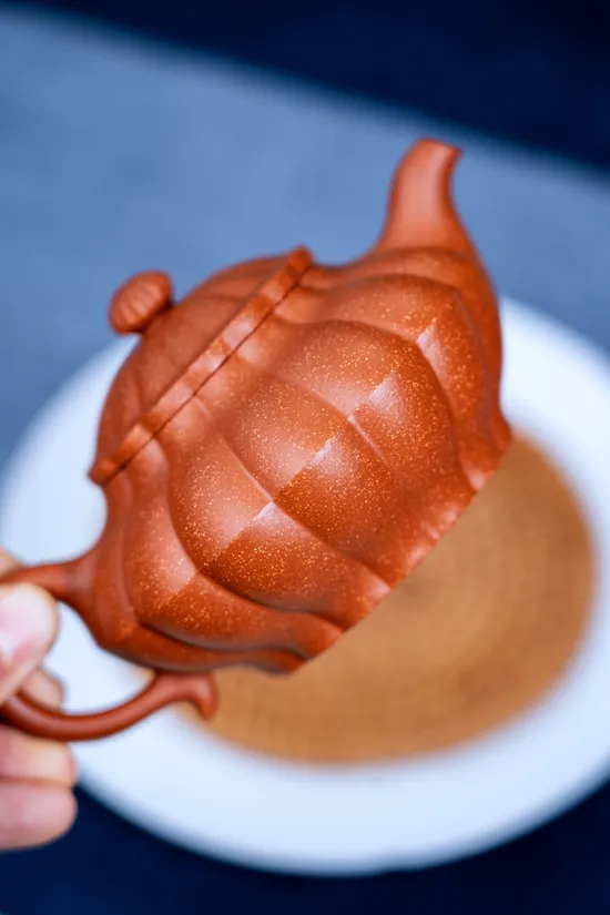 Zisha Teapots: Ribbed Joy Pattern | Jiangpo Clay 6