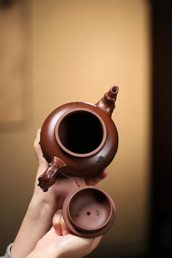 Zisha Teapots: Shen Cuilian | original old purple clay 2