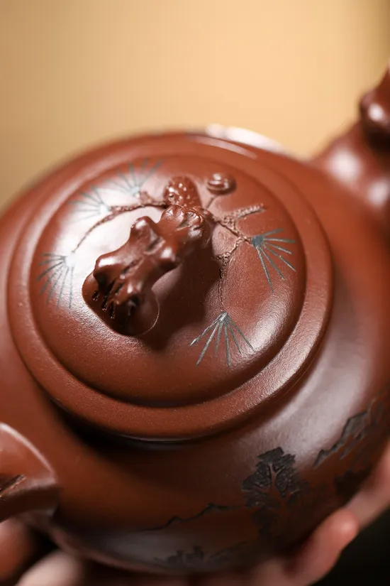 Zisha Teapots: Shen Cuilian | original old purple clay 3