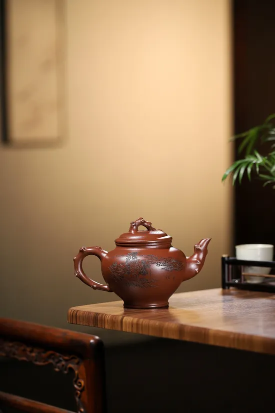 Zisha Teapots: Shen Cuilian | original old purple clay 5