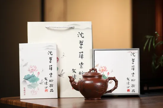 Zisha Teapots: Shen Cuilian | original old purple clay 8