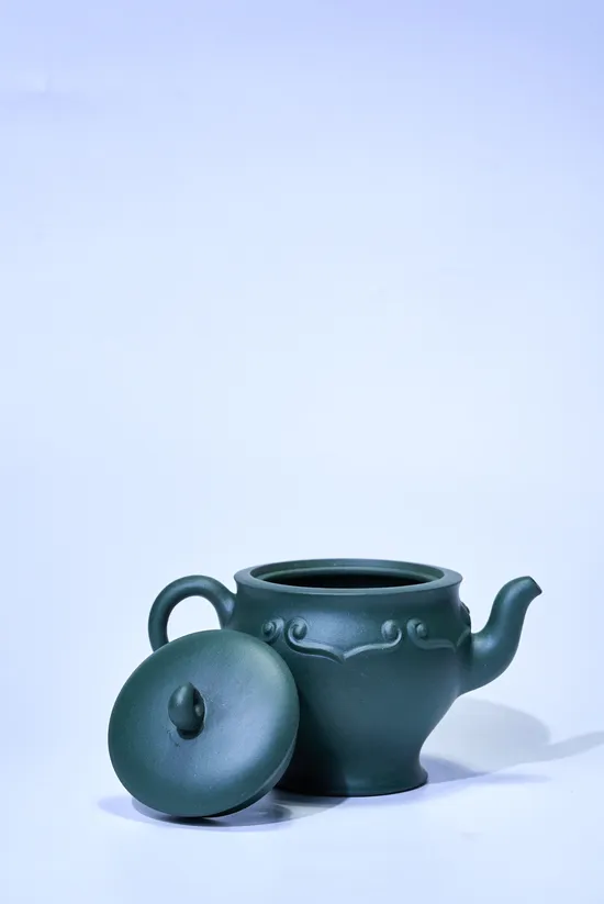 Yixing Zisha Teapot | Handcrafted Sumatran Blue Clay Artisan Pottery 7